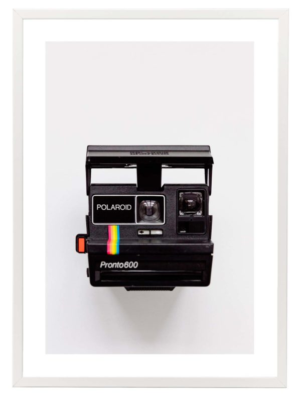 Lámina Polaroid Marco Blanco